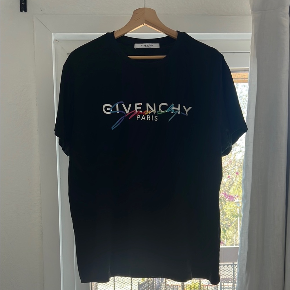 Givenchy Black Short Sleeve Tee